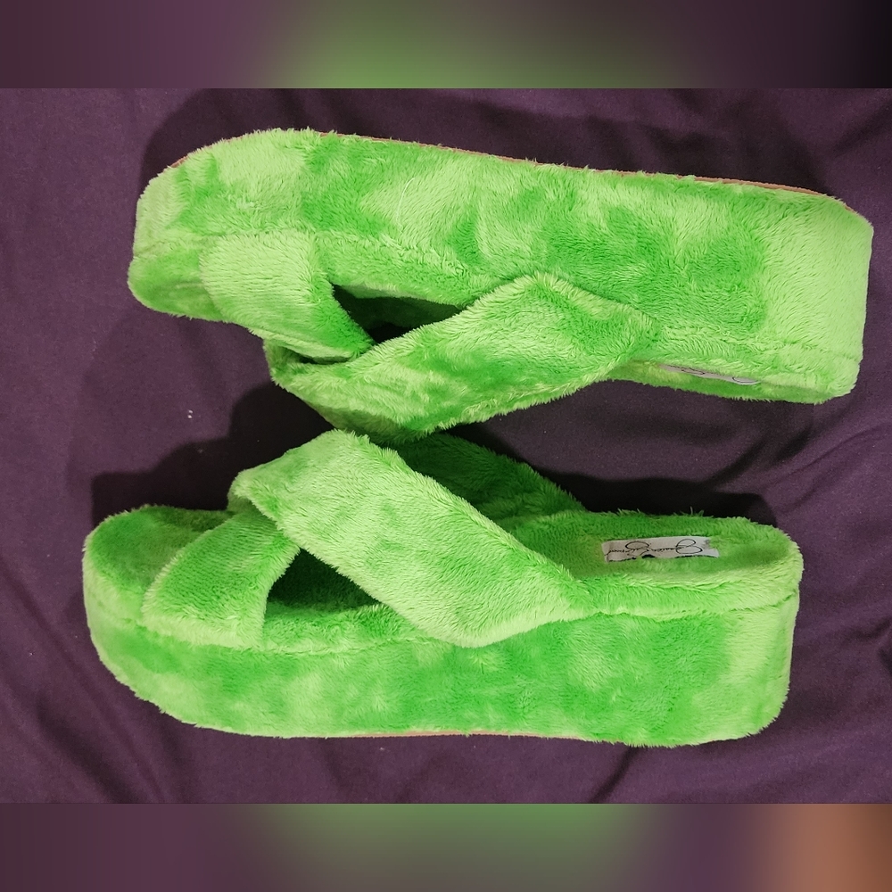 Jessica Simpson Tallula Platform Slides - Picture 11 of 14